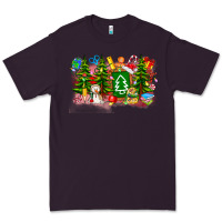 Plum Christmas teacher Premium Tee - CowhideDigitalArt