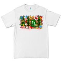 White Christmas teacher Premium Tee - CowhideDigitalArt
