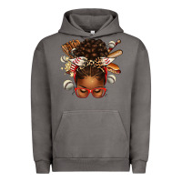 Pigment Tornado baseball afro messy bun Urban Hoodie - texasbilliewilder