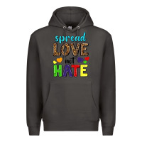 Smoke spread love not hate Premium Hoodie - texasbilliewilder