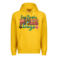 Lemon less people more dogs paw zillion Premium Hoodie - Zillion Design Studio