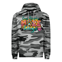Slate Camo less people more dogs paw zillion Premium Hoodie - Zillion Design Studio