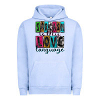 Pigment Grape Ice sarcasm is my love language Urban Hoodie - Zillion Design Studio