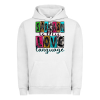 Pigment Lunar Rock sarcasm is my love language Urban Hoodie - Zillion Design Studio