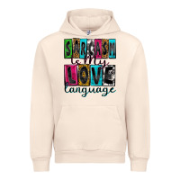 Sandshell sarcasm is my love language Urban Hoodie - Zillion Design Studio