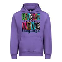 Tulip sarcasm is my love language Urban Hoodie - Zillion Design Studio