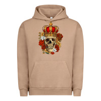 Pigment Burro Skull King Urban Hoodie - RanaPortraitStore