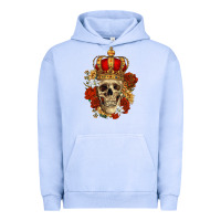 Pigment Grape Ice Skull King Urban Hoodie - RanaPortraitStore