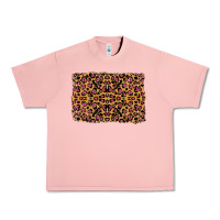 Salmon leopard glitter background Urban Heavy Tee - RanaPortraitStore