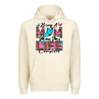 Sandshell being a mom makes my life complete Premium Hoodie - Zillion Design Studio