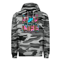 Slate Camo being a mom makes my life complete Premium Hoodie - Zillion Design Studio