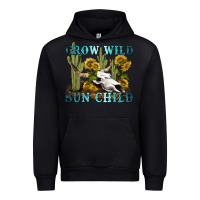 Black grow wild sun child tbw Urban Hoodie - texasbilliewilder