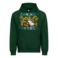Forest Green grow wild sun child tbw Urban Hoodie - texasbilliewilder