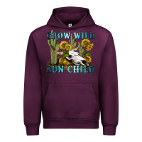 Mauve Wine grow wild sun child tbw Urban Hoodie - texasbilliewilder