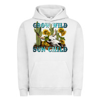 Pigment Lunar Rock grow wild sun child tbw Urban Hoodie - texasbilliewilder