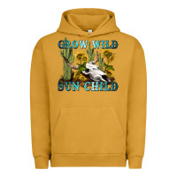 Pigment Peanut Butter grow wild sun child tbw Urban Hoodie - texasbilliewilder