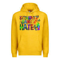 Lemon straight against hate pride lgbtq Premium Hoodie - texasbilliewilder