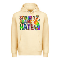 Pina Colada straight against hate pride lgbtq Premium Hoodie - texasbilliewilder