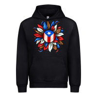 Black puerto rico sunflower Urban Hoodie - texasbilliewilder