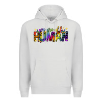Dove Grey we are all human pride lgbtq Premium Hoodie - texasbilliewilder