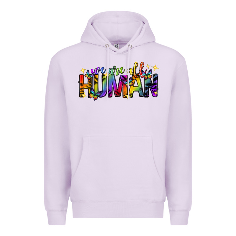 We Are All Human Pride Lgbtq Premium Hoodie by texasbilliewilder | Teevron