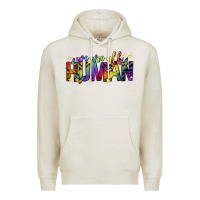 Oatmeal Heather we are all human pride lgbtq Premium Hoodie - texasbilliewilder