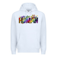 White we are all human pride lgbtq Premium Hoodie - texasbilliewilder