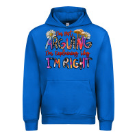 Cobalt i'm not arguing i'm explaining why i'm right Urban Hoodie - Zillion Design Studio
