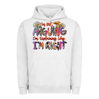 Pigment Lunar Rock i'm not arguing i'm explaining why i'm right Urban Hoodie - Zillion Design Studio