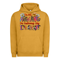 Pigment Peanut Butter i'm not arguing i'm explaining why i'm right Urban Hoodie - Zillion Design Studio
