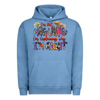 Pigment Pebble Blue i'm not arguing i'm explaining why i'm right Urban Hoodie - Zillion Design Studio