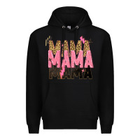 Black mama mama mama lightning bold Premium Hoodie - Zillion Design Studio