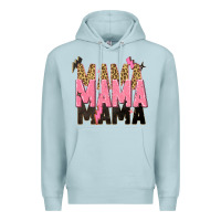 Blue Mist mama mama mama lightning bold Premium Hoodie - Zillion Design Studio