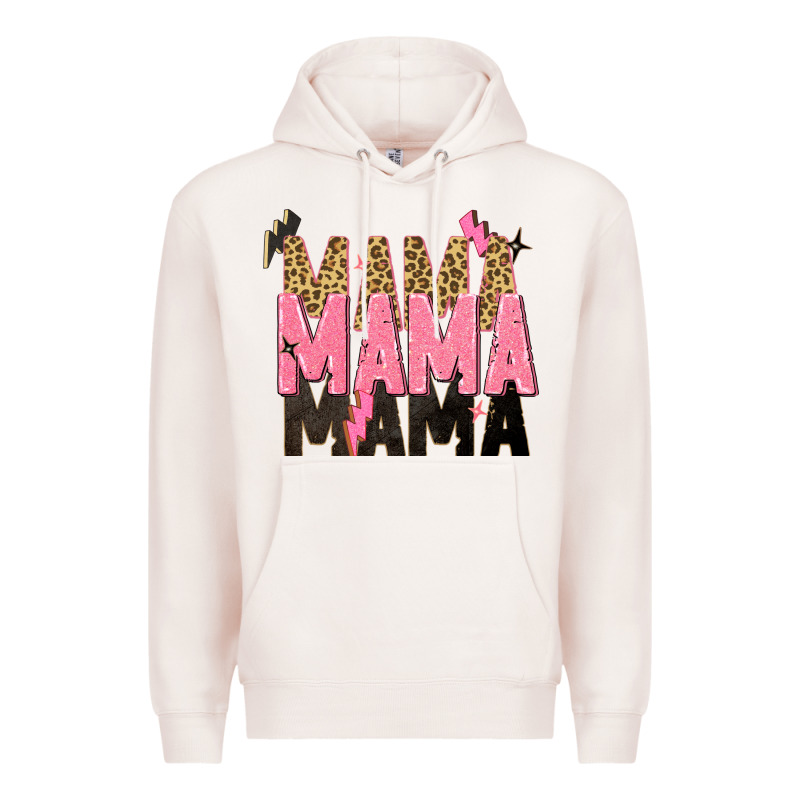 Mama Mama Mama Lightning Bold Premium Hoodie by Zillion Design Studio | Teevron