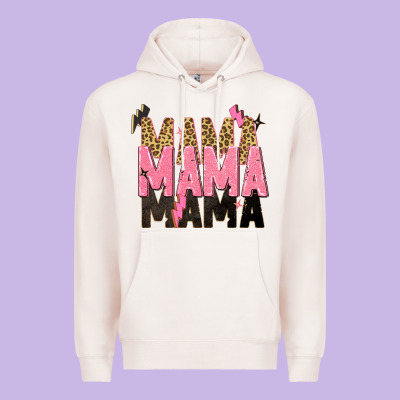 Mama Mama Mama Lightning Bold Premium Hoodie Designed By Zillion Design Studio
