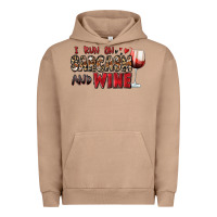 Pigment Burro i run on sarcasm and wine Urban Hoodie - Zillion Design Studio