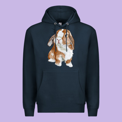 Cute Bunny Premium Hoodie Designed By Ranaportraitstore
