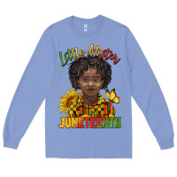Colony Blue little mister juneteenth black boy Long Sleeve Tee - BarkalooDesign