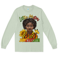 Matcha little mister juneteenth black boy Long Sleeve Tee - BarkalooDesign