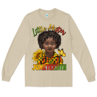 Mushroom little mister juneteenth black boy Long Sleeve Tee - BarkalooDesign