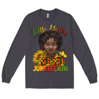 Smoke little mister juneteenth black boy Long Sleeve Tee - BarkalooDesign