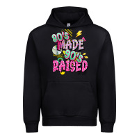 Black 80s made 90s raised Urban Hoodie - texasbilliewilder
