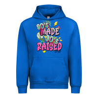 Cobalt 80s made 90s raised Urban Hoodie - texasbilliewilder