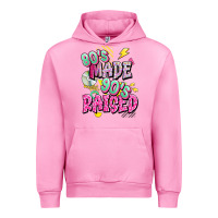 Fuchsia Pink 80s made 90s raised Urban Hoodie - texasbilliewilder