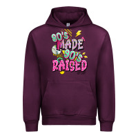 Mauve Wine 80s made 90s raised Urban Hoodie - texasbilliewilder