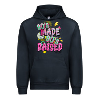 Navy 80s made 90s raised Urban Hoodie - texasbilliewilder