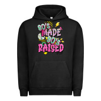 Pigment Black 80s made 90s raised Urban Hoodie - texasbilliewilder