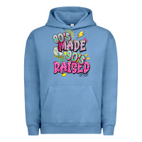 Pigment Pebble Blue 80s made 90s raised Urban Hoodie - texasbilliewilder