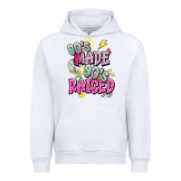 White 80s made 90s raised Urban Hoodie - texasbilliewilder