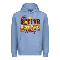 Colony Blue hey batter batter swing softball Premium Hoodie - Zillion Design Studio
